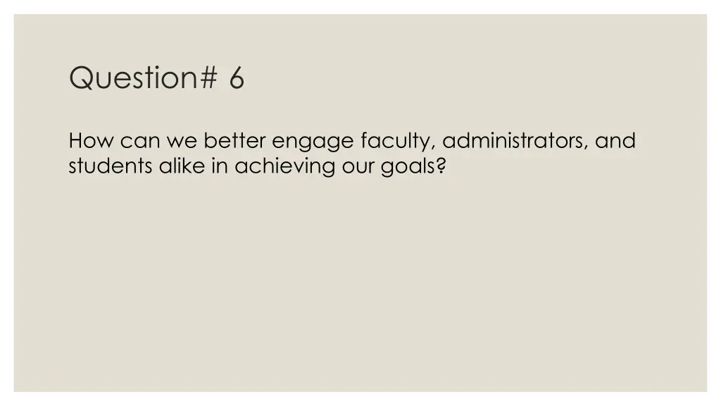 question 6