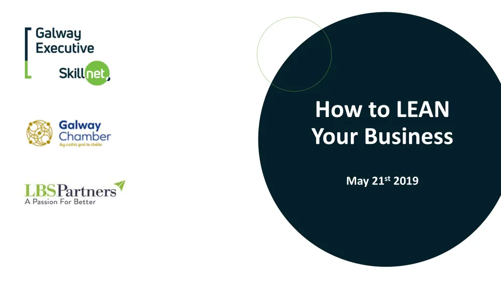 how to lean your business