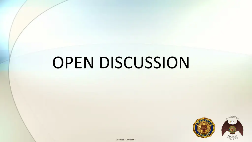 open discussion