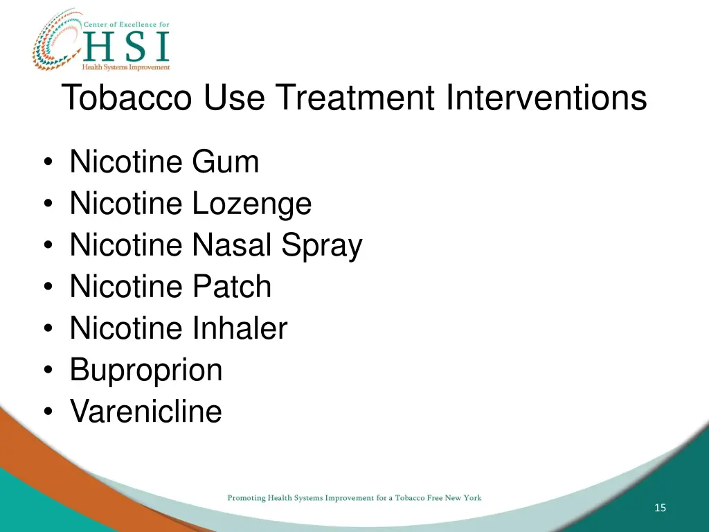 tobacco use treatment interventions 1