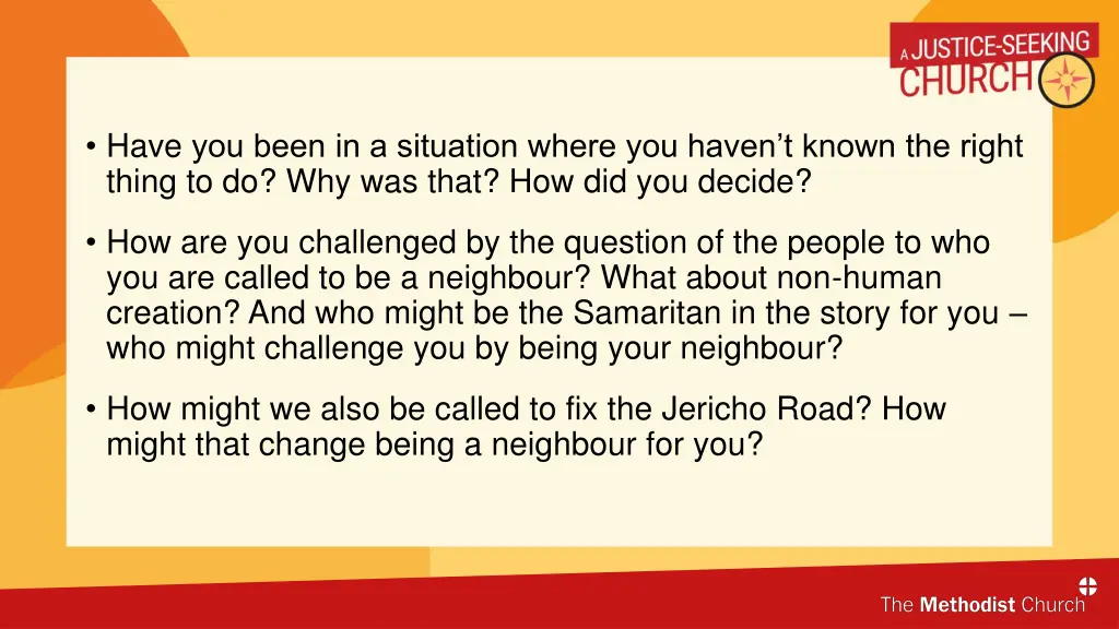 have you been in a situation where you haven