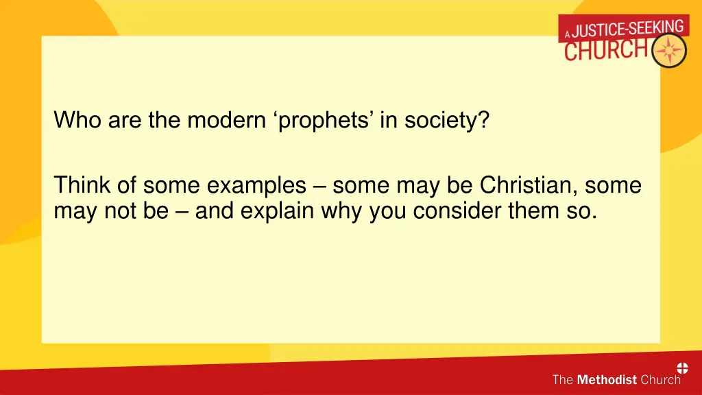 who are the modern prophets in society