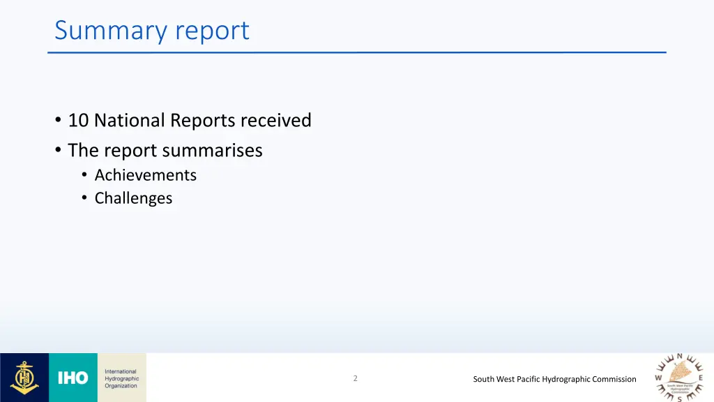 summary report