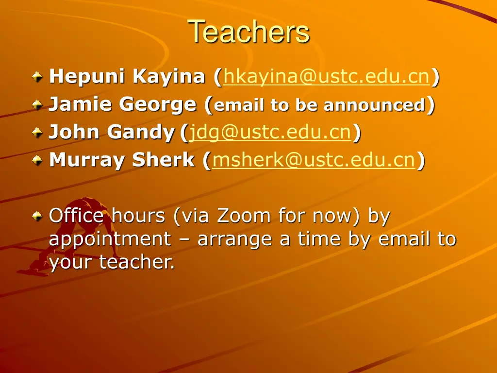 teachers