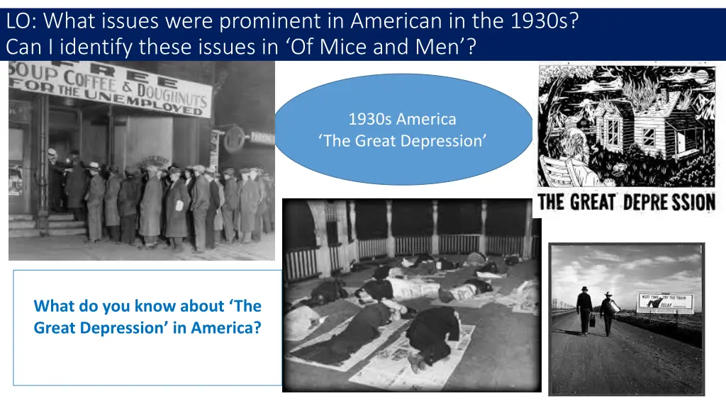 lo what issues were prominent in american