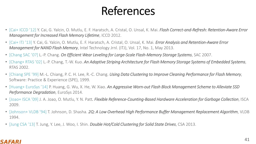 references