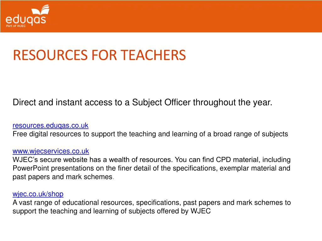 resources for teachers