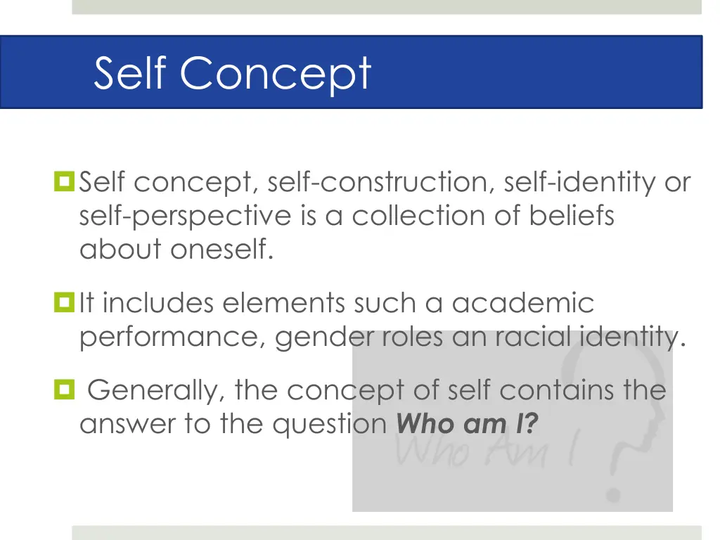 self concept