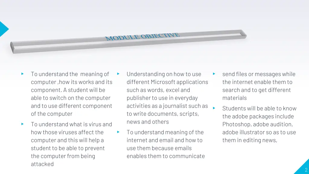 to understand the meaning of computer