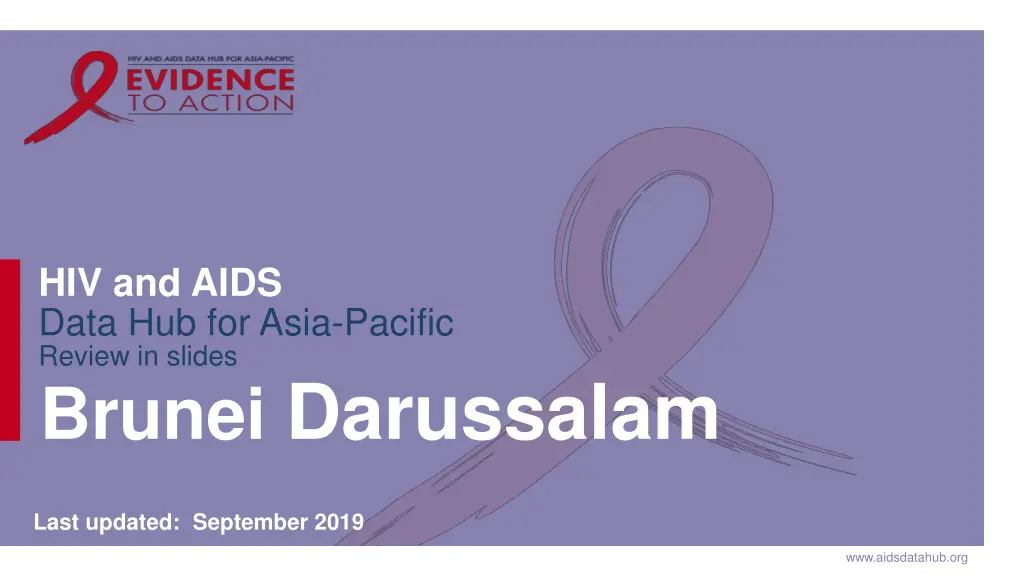 hiv and aids data hub for asia pacific review