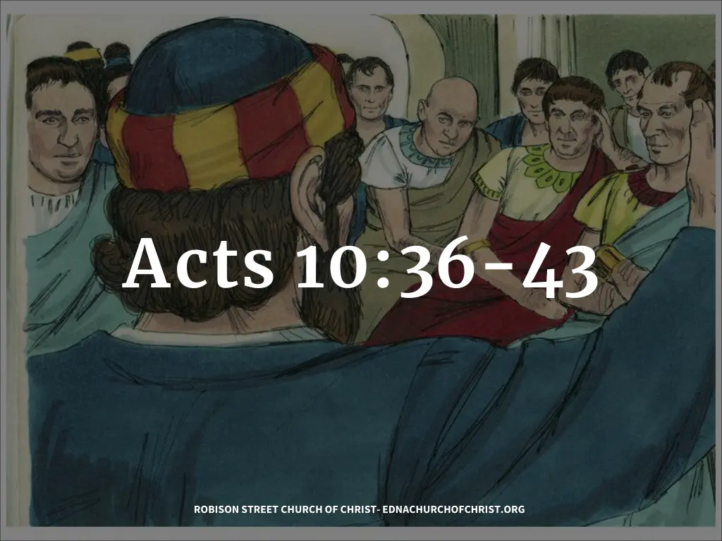 acts 10 36 43