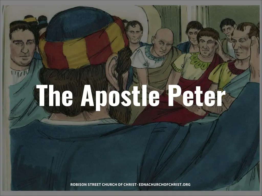 the apostle peter