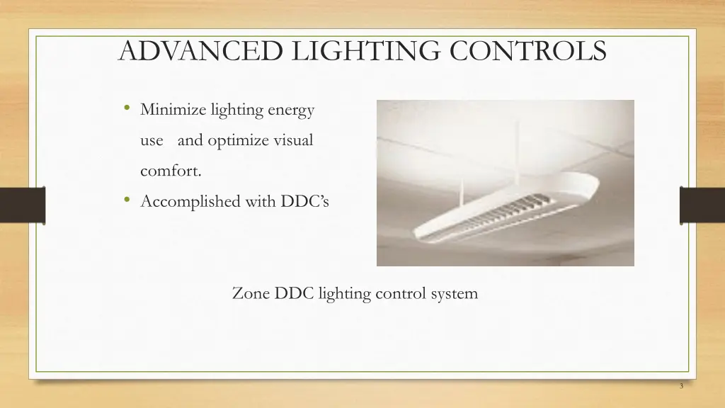advanced lighting controls