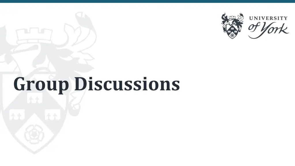 group discussions 1