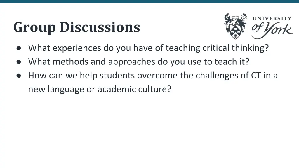 group discussions