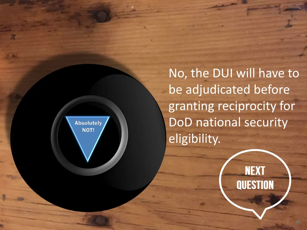 no the dui will have to be adjudicated before