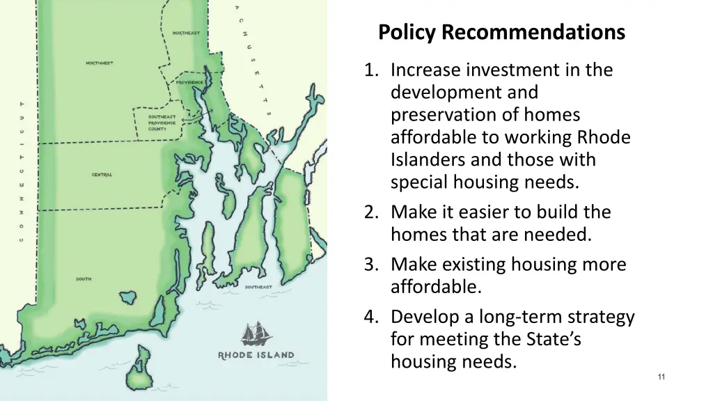 policy recommendations