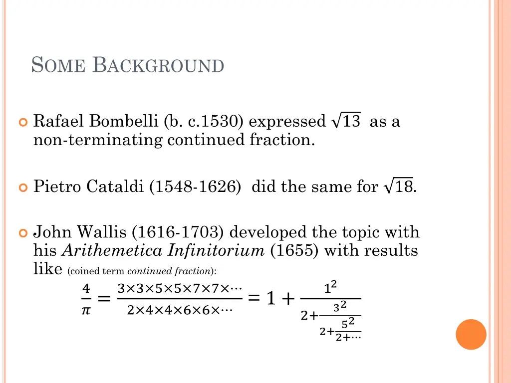 s ome b ackground 1