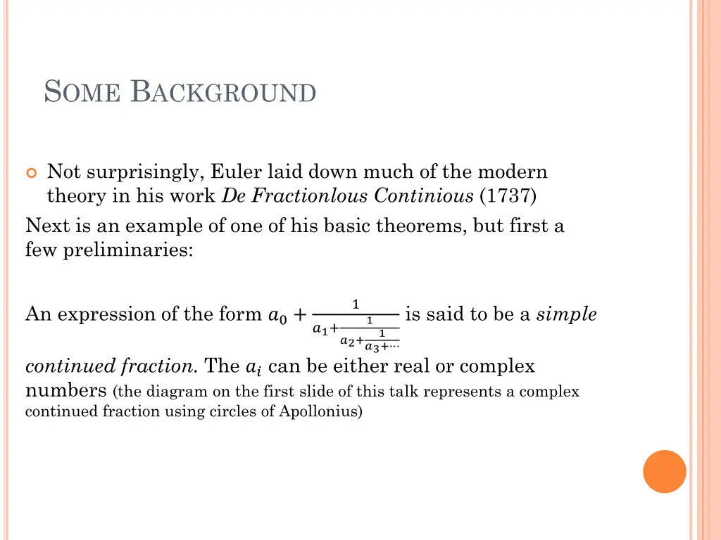 s ome b ackground 2
