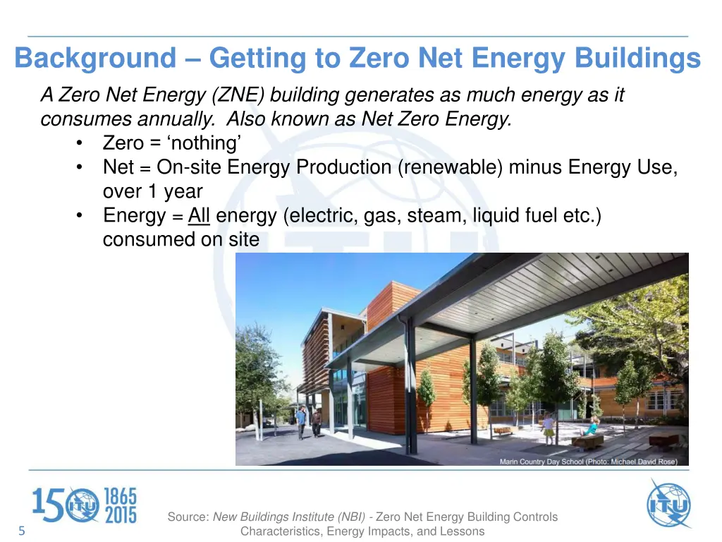 background getting to zero net energy buildings