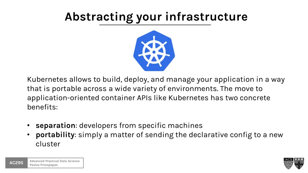 abstracting your infrastructure