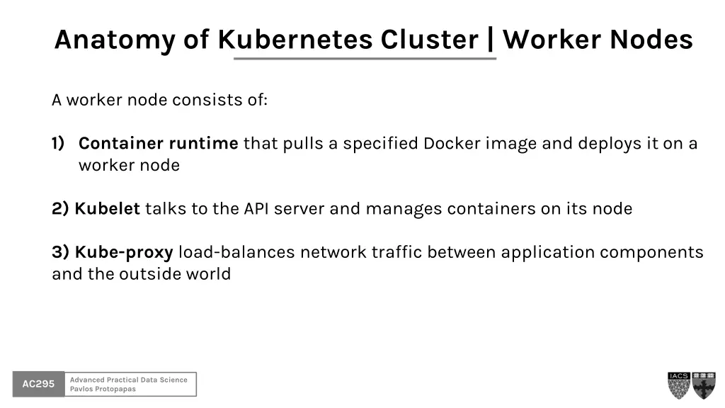 anatomy of kubernetes cluster worker nodes 1