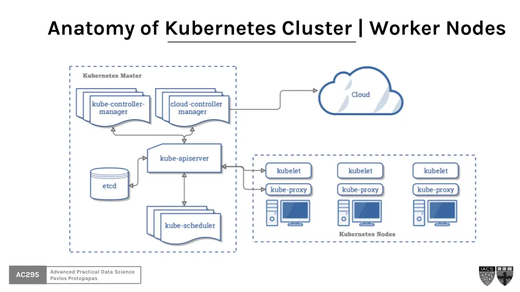 anatomy of kubernetes cluster worker nodes