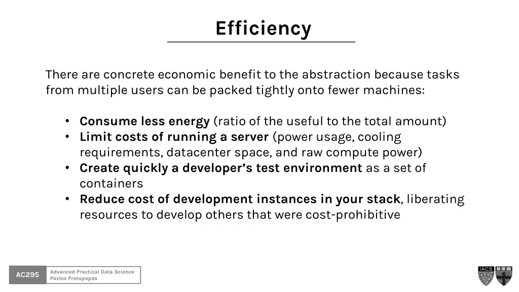 efficiency