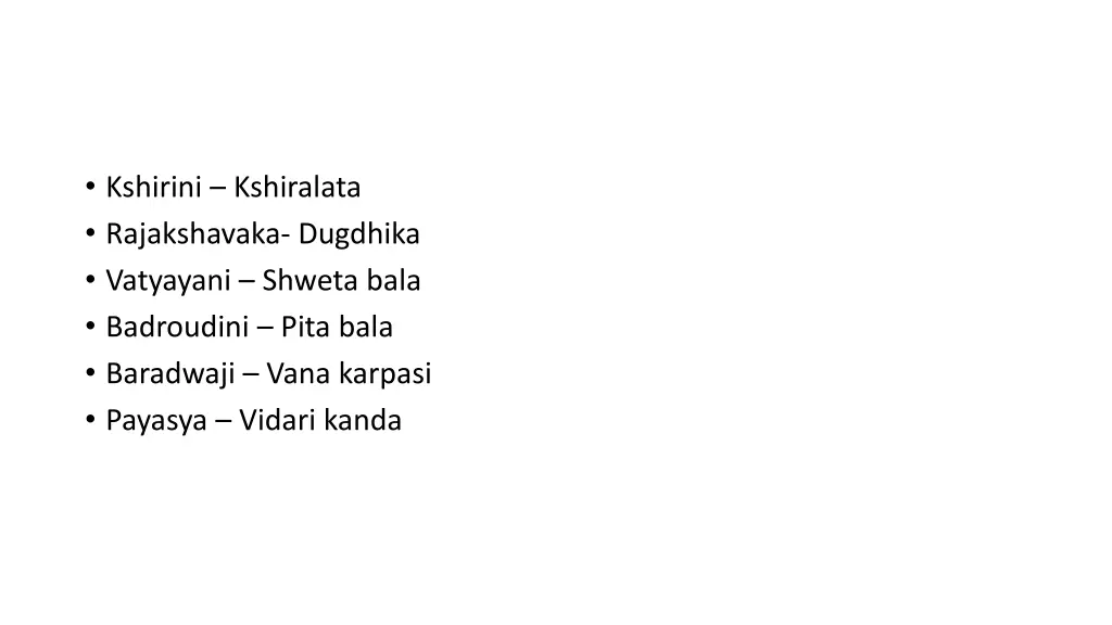kshirini kshiralata rajakshavaka dugdhika