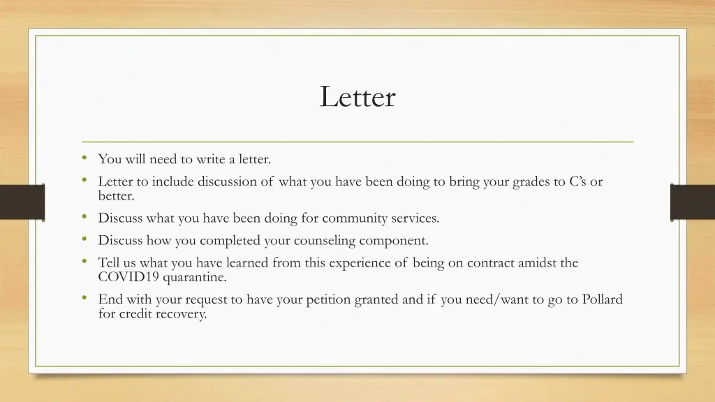 letter