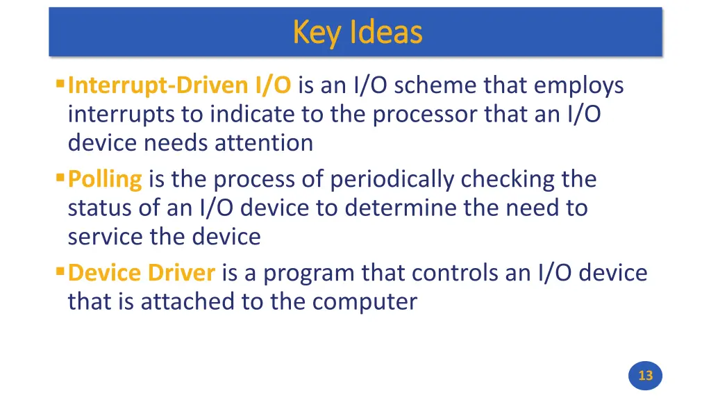 key ideas key ideas 1