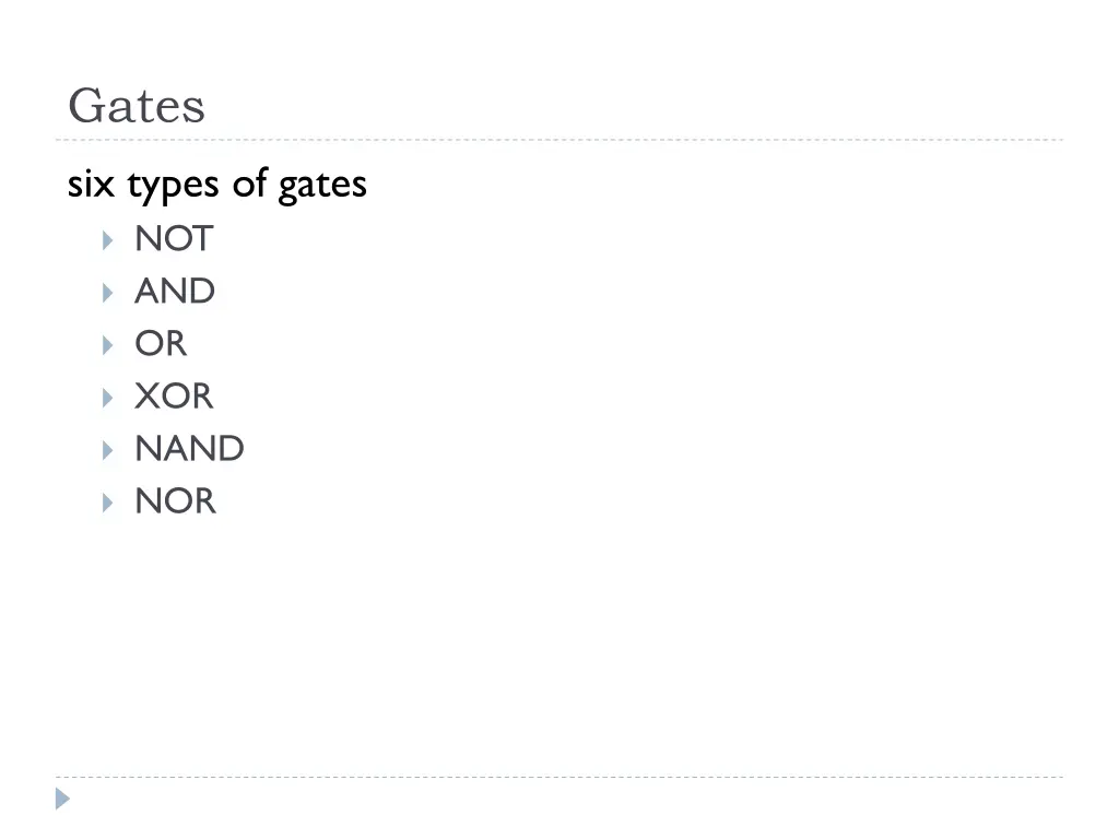gates
