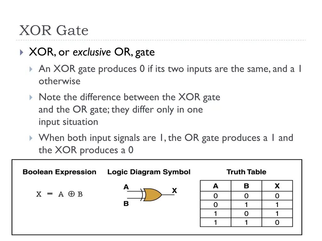 xor gate
