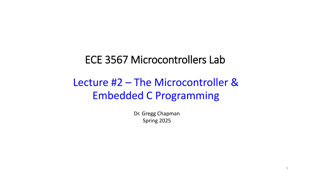 ece 3567 microcontrollers lab ece 3567