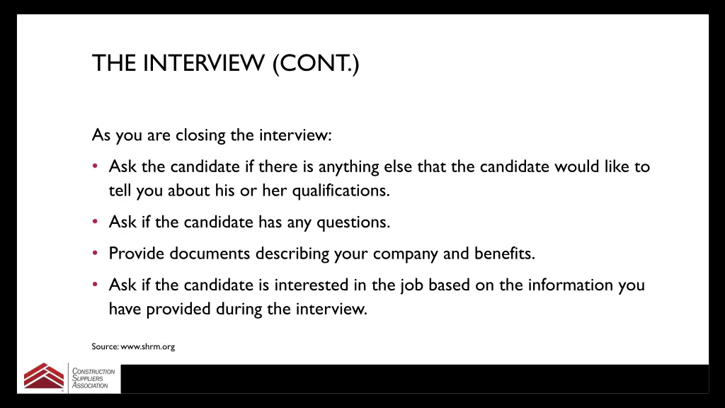 the interview cont 2
