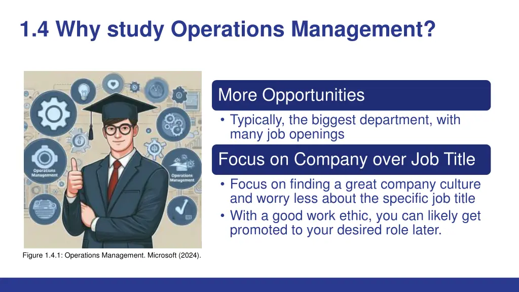 1 4 why study operations management