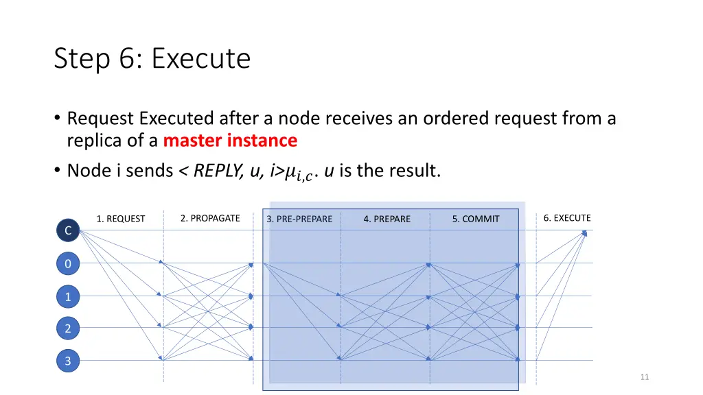 step 6 execute