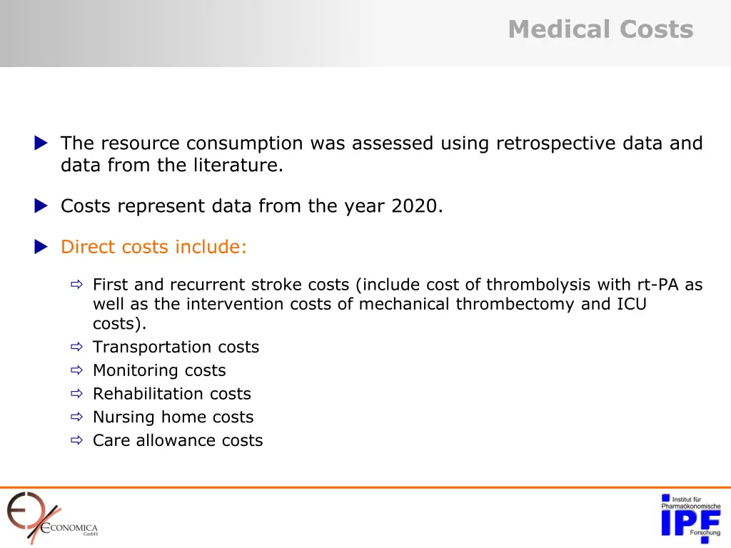 medical costs