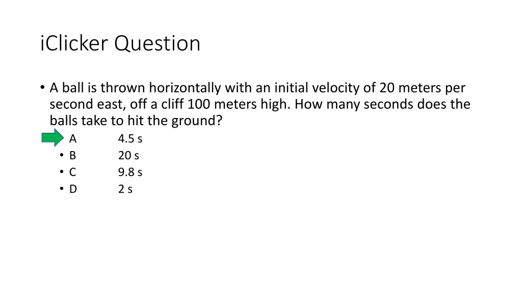 iclicker question 11