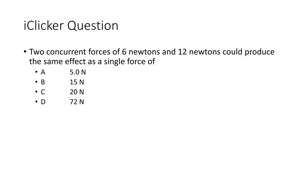 iclicker question 4