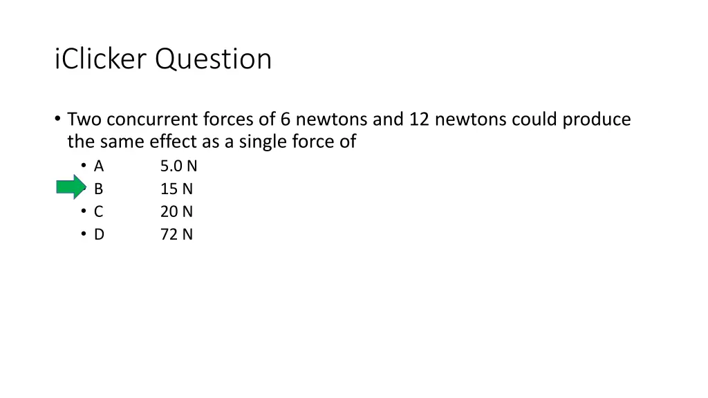 iclicker question 5