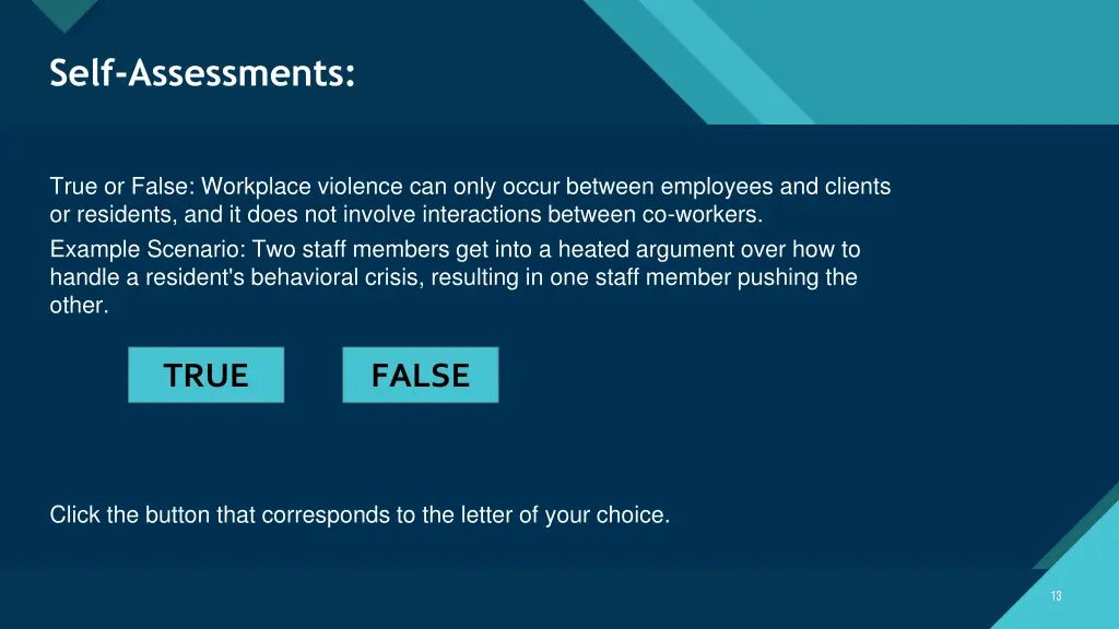 click to edit master title style self assessments 1