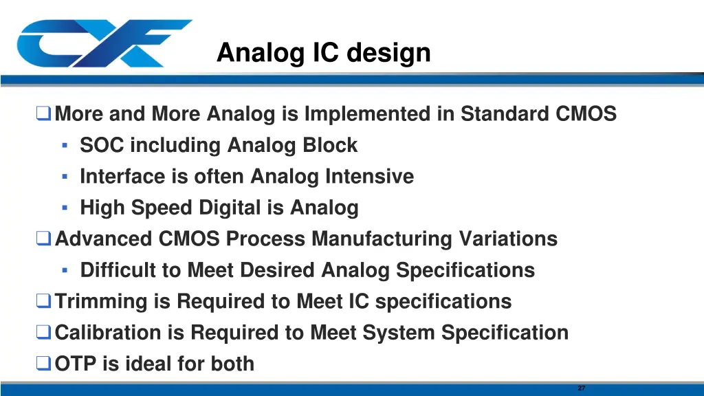 analog ic design