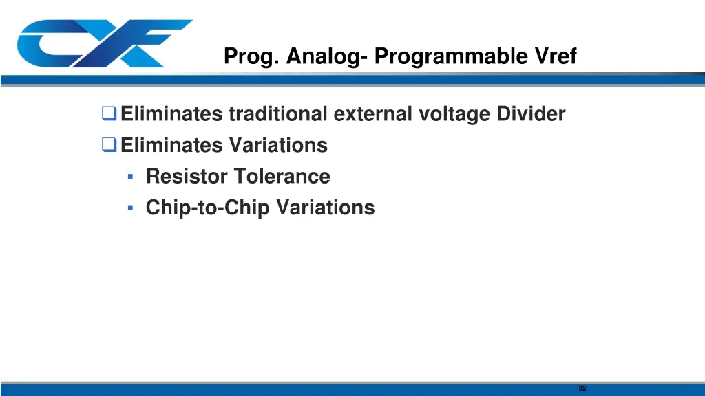 prog analog programmable vref