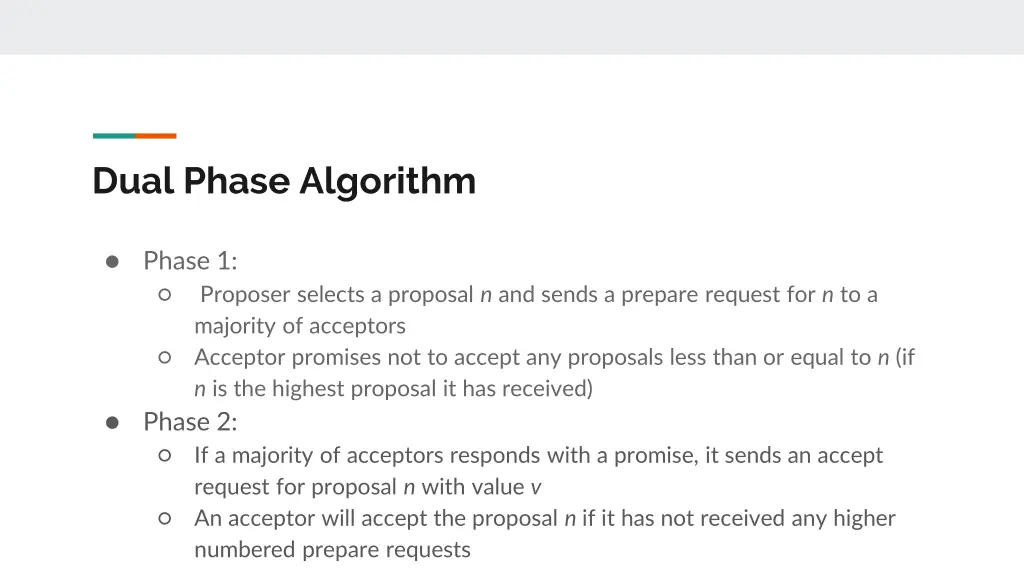 dual phase algorithm 2