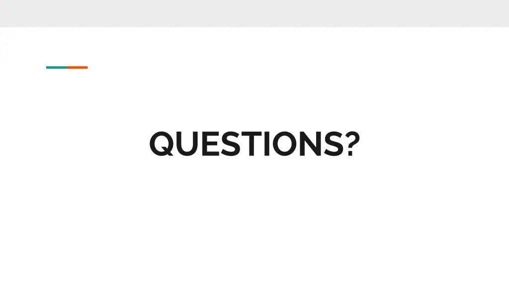 questions