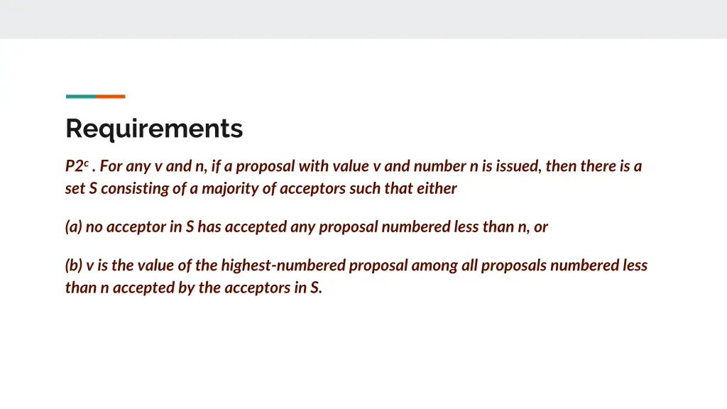 requirements 3