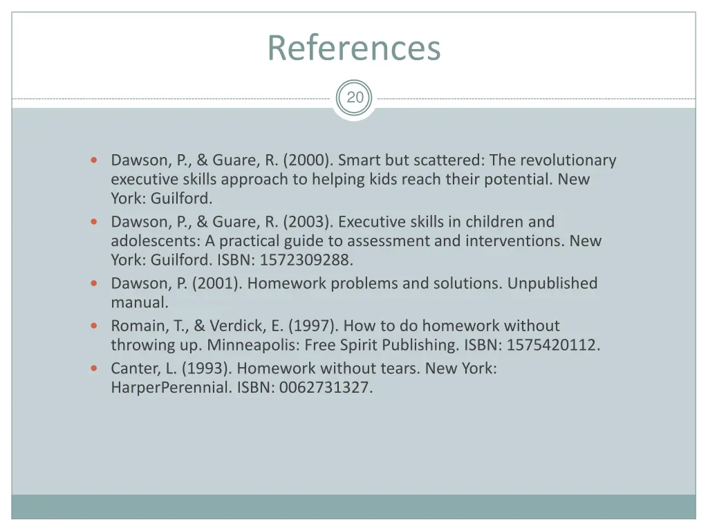 references
