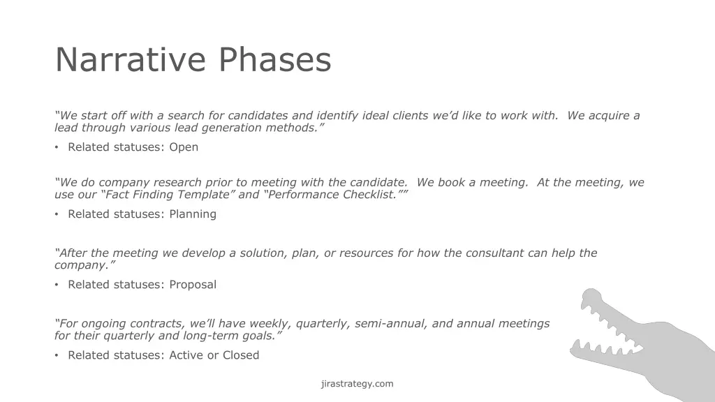 narrative phases 1