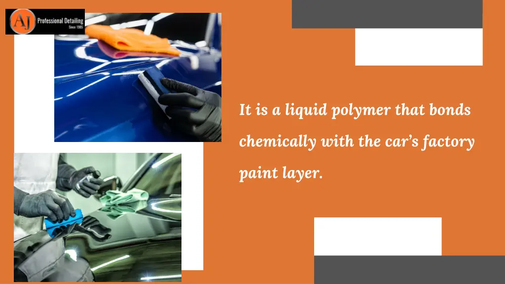 it is a liquid polymer that bonds